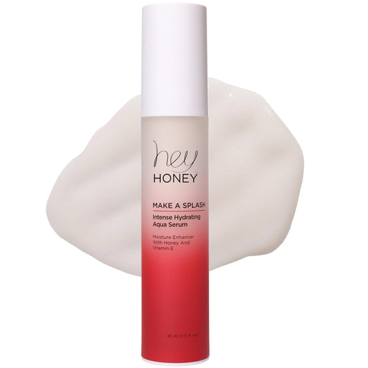 Hey Honey Skincare Make A Splash | Intense Hydrating Niacinamide Aqua Face Serum | Intense Hydration with Anti-aging Benefits | 1.5 Oz