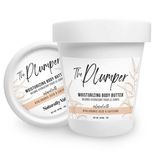 Naturally Vain The Plumper Moisturizing Body Butter, Body Lotion, Moisturizing Lotion, Dry Skin, Shea Butter, Cocoa Butter, Hyaluronic Acid, Caffeine Lotion, Firm, Smooth