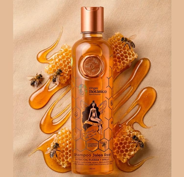 Hair Care Kit with Royal Jelly and Avocado - Nourishing Shampoo, 3-in-1 Treatment & Mask for Dry Hair