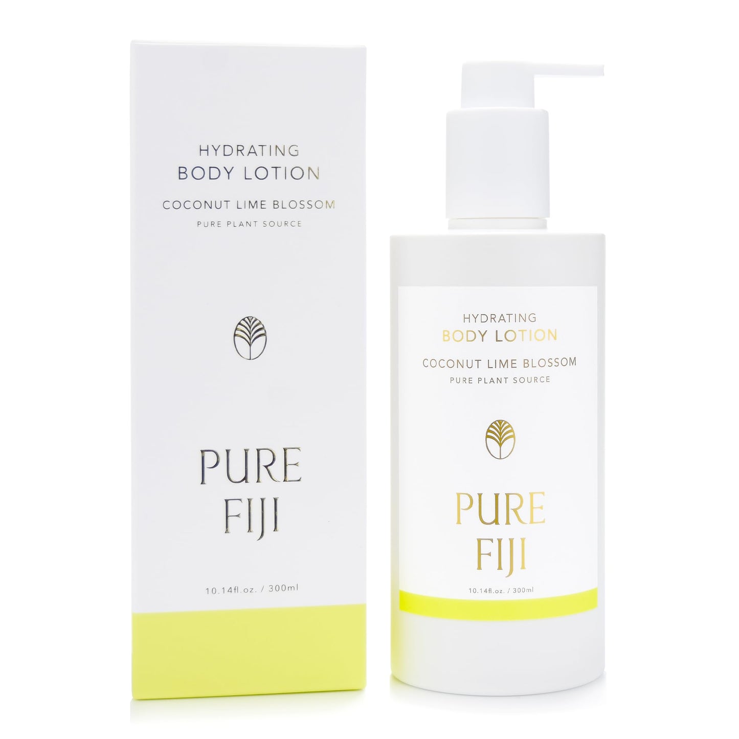 PURE FIJI Hydrating Body Lotion, Coconut Lime Blossom (10.14 Fl.Oz /300ml)