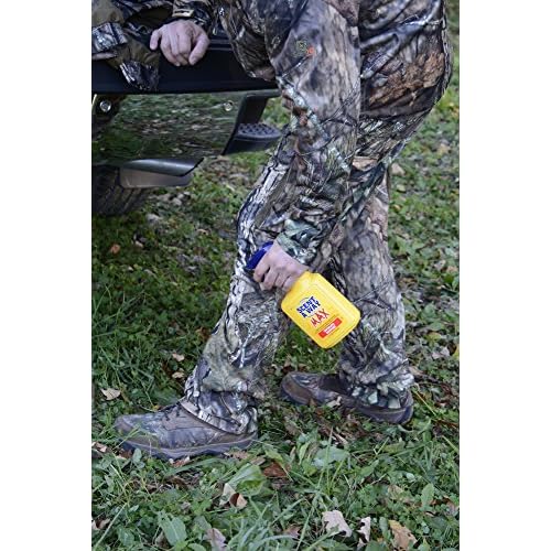 Hunters Specialties Scent-A-Way MAX 32oz Liquid Body Soap & Shampoo, Green, 32 oz & 07741 Saw Max Spray Odorless, 32 oz, Multi
