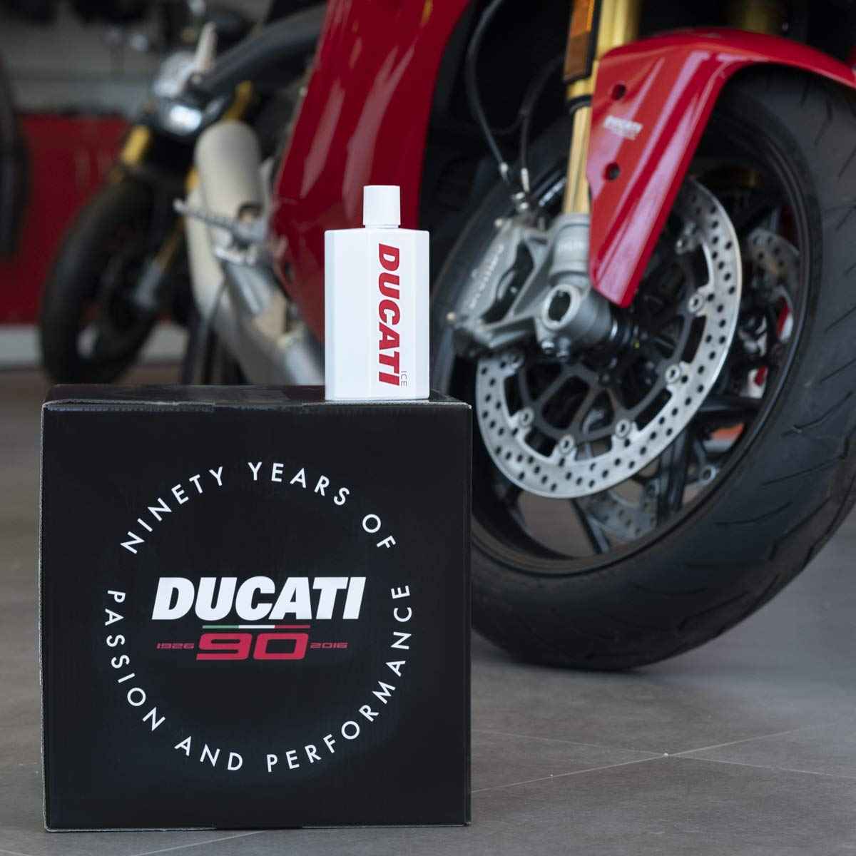 Ducati Ice by Ducati - Fragrance for Men - Woody Aromatic Scent - Opens with Tangerine, Lemon and Bergamot - Blended with Lavender and Sage - Perfect for Young-Spirited Gentleman - 3.4 oz