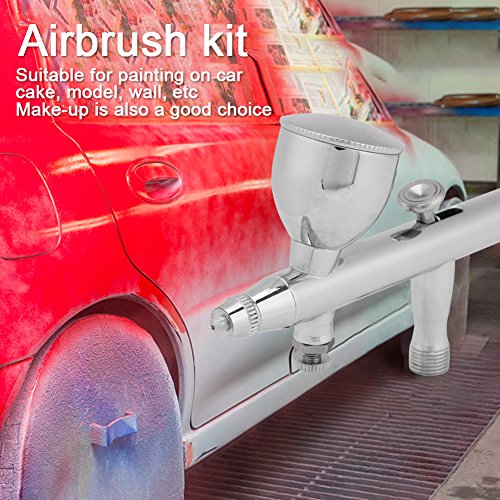 Oxygen Infusion Airbrush Gun Kit with Dual-Action Spray
