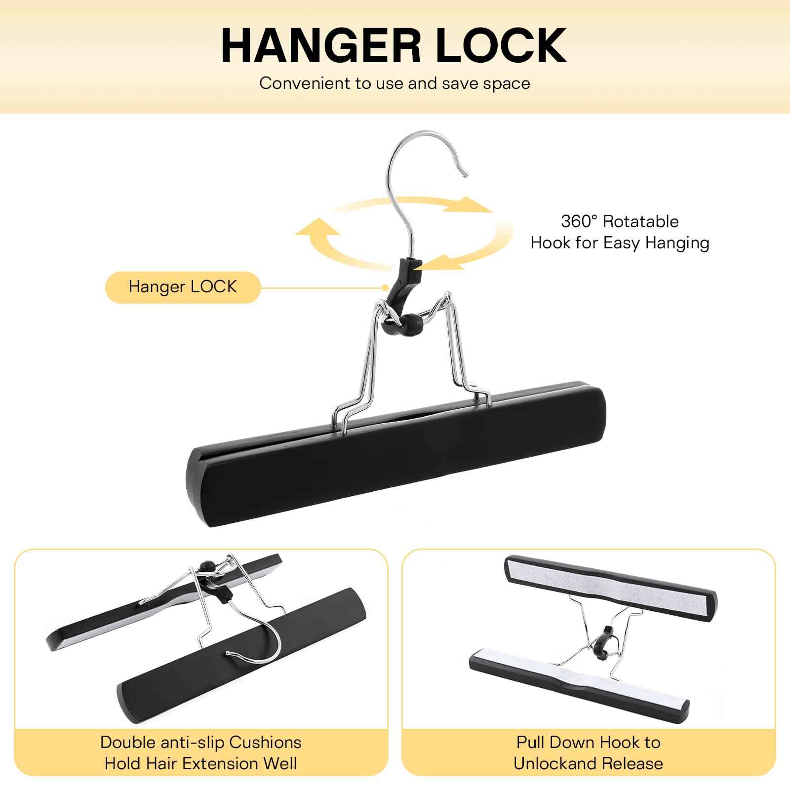 VARIPOWDER 10pcs Wig Storage Bags with Hanger Hair Extensions Storage for Multiple Wigs, Dust-Proof Wigs Bag with Strong Holder Home Travel Closet Wigs & Accessories