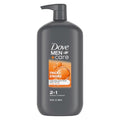 Dove Men+Care Thick + Strong 2-in-1 Shampoo Conditioner, 31 oz