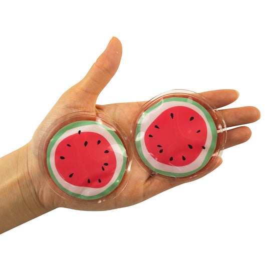 Hot and Cold Eye Pads, Reusable Eye Patches - Soothing, Revitalizing, Puffiness, Refresh, Relieves Stress, Relax, Relieves Puffiness and Tension(ATP044 Watermelon)