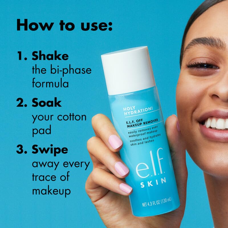 e.l.f. Holy Hydration Off Makeup Remover - Gentle Liquid