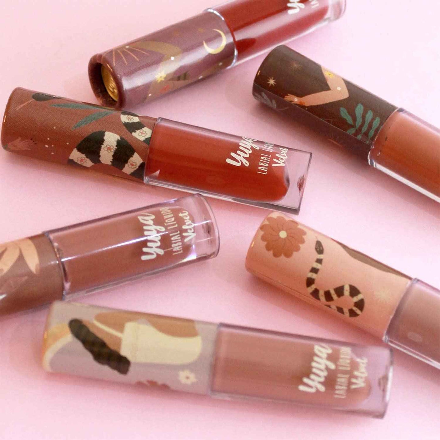 YuYa Cruelty-Free Lipstick - Long-Lasting, Intense Color with Velvet Finish & Exclusive Cap Design - A Must-Have for Any Look!