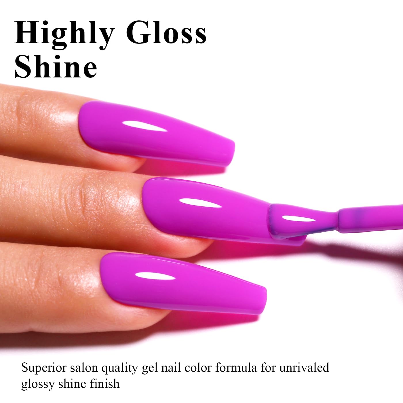 Imtiti Purple Gel Nail Polish, 15ML Pink Purple Gel Polish Autumn Winter Gel Nail Polish Soak Off LED UV Nail Gel Polish DIY Nail Art Starter Manicure Salon Gel Nail Kit