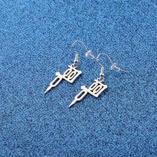 Tattoo Machine Earrings - Funny Artist Gifts
