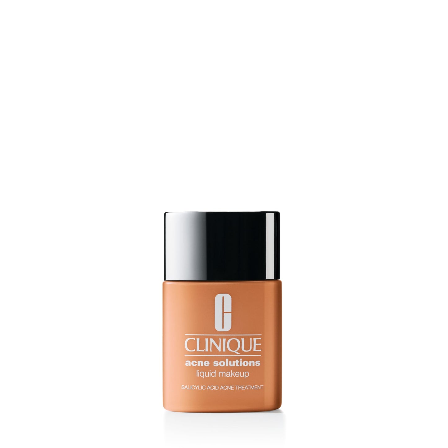 Clinique Acne Solutions Liquid Foundation Makeup With Salicylic Acid For Dry Combination to Oily Skin Types | Medium Coverage, Natural Matte Finish, Toasted Wheat