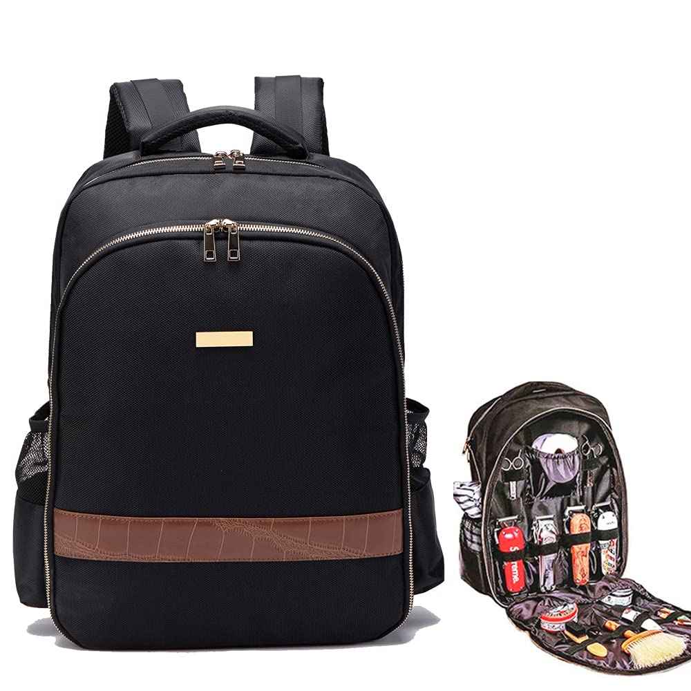 MAXPAND Travel Backpacks Bags for Barbers Large Bags for Clippers and Supplies Cases for Hairstylists