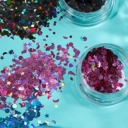 Moon Glitter Holographic Gold Cosmetic Glitter 0.10oz