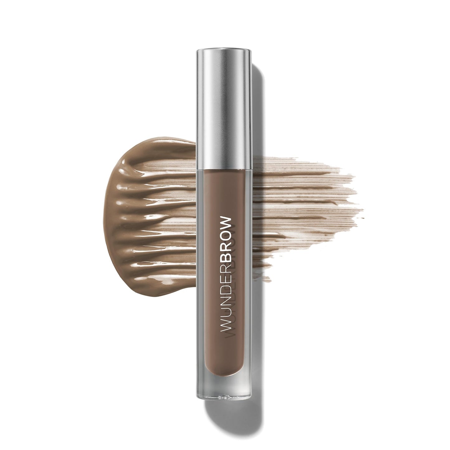 WUNDERBROW Waterproof Brunette Eyebrow Gel and NYX PROFESSIONAL MAKEUP Brunette Tinted Eyebrow Mascara, Brown