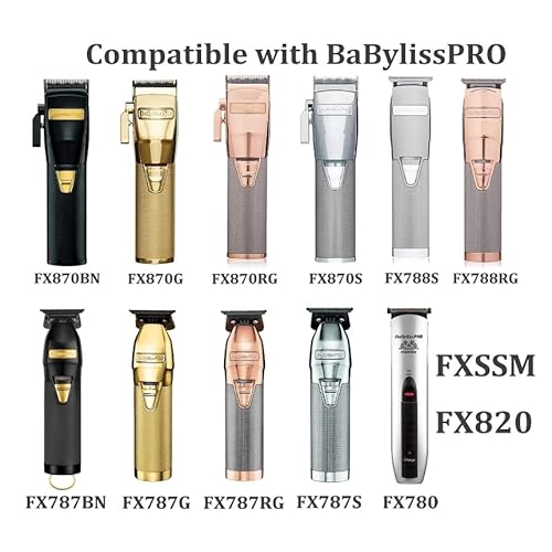 Replace babyliss Pro trimmer charger clippers Charger USB cable power adapter supply Fit for BaByliss PRO FX870, FX788, FX787, FXSSM, FX820, FX726, FX825 LoPROFX Clipper Trimmers babyliss charger Cord