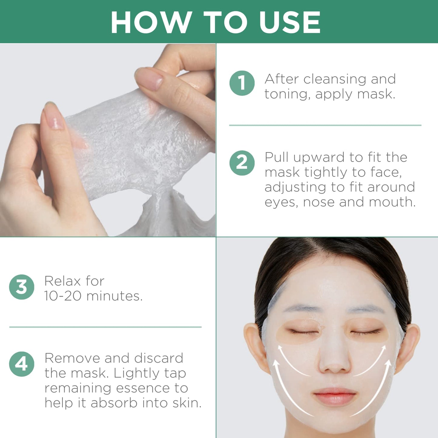 Mediheal Best Korean Sheet Mask - Madecassoside Essential Face Mask 10 Sheets For Sensitive Blemish Prone All Skin Types Hydrating Moisturizing Calming Soothing