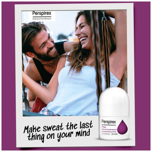 Perspirex Plus Clinical Strength Deodorant for Women and Men with Excessive Sweating – Unscented Antiperspirant
