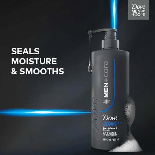 Dove Men+Care 2-in-1 Shampoo + Conditioner, 18 FL OZ