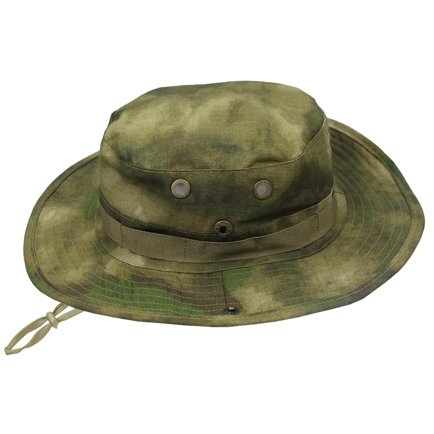 Sun Hats for Men Women Bucket Hat UPF 50+ Boonie Hat Foldable UV Protection Hiking Beach Fishing Summer Safari(1pack-Green Ruin)