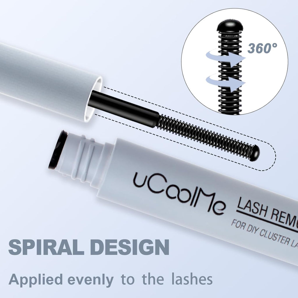 Lash Glue Remover 5ML uCoolMe for Lash Clusters Lash Bond Remover - Gentle Formula Eyelash Glue Remover for Sensitive Eyes