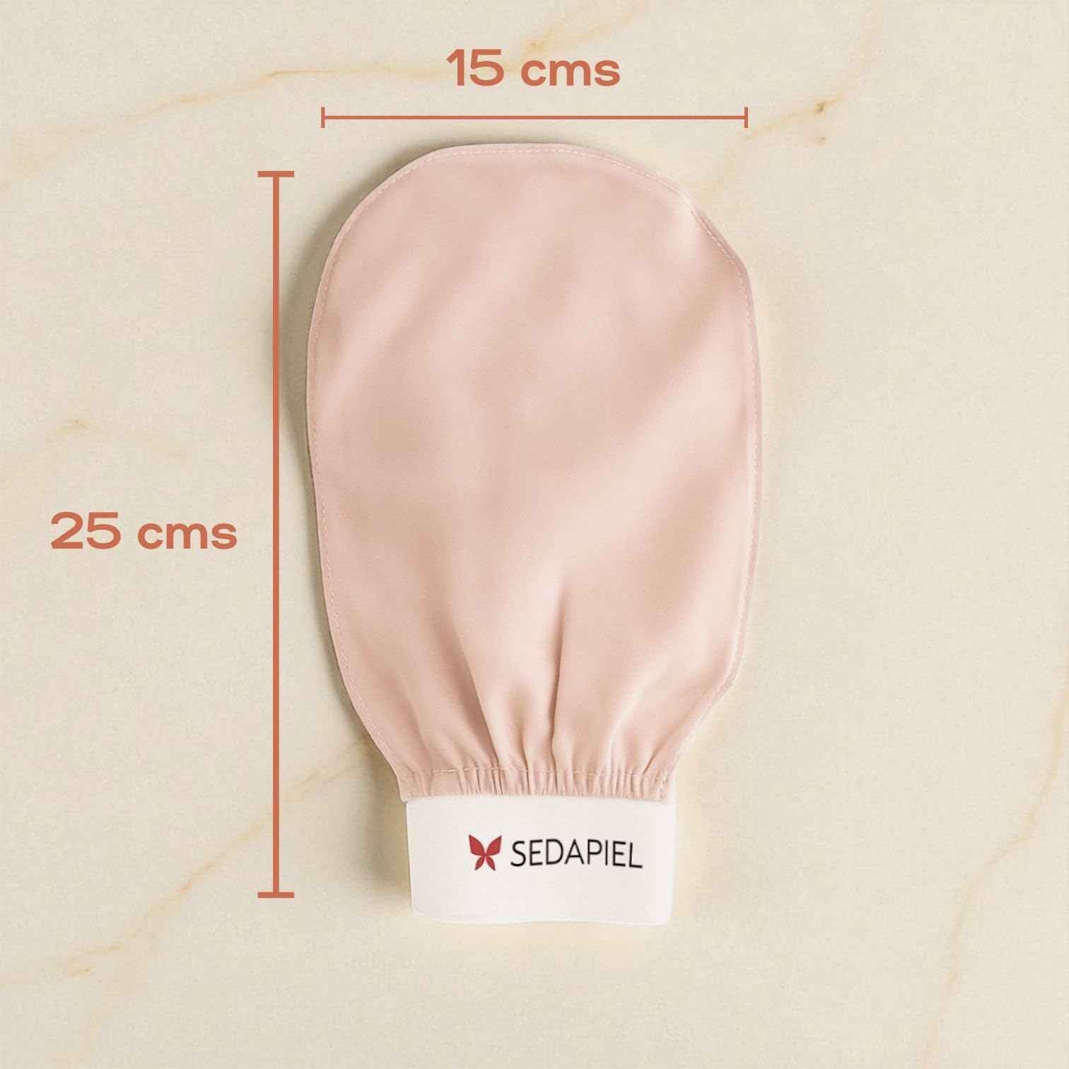 SEDAPIEL Luxury Turkish Silk Exfoliating Glove