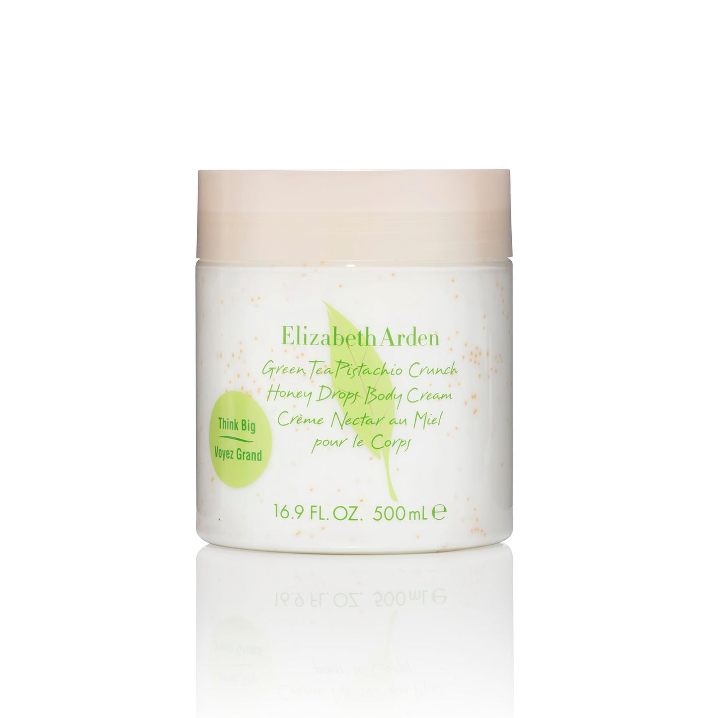 Elizabeth Arden Green Tea Pistachio Crunch Honey Drops Body Cream, Moisturizer for Dry Skin, Use Day or Night, Softens and Moisturizes, 16.9 oz.