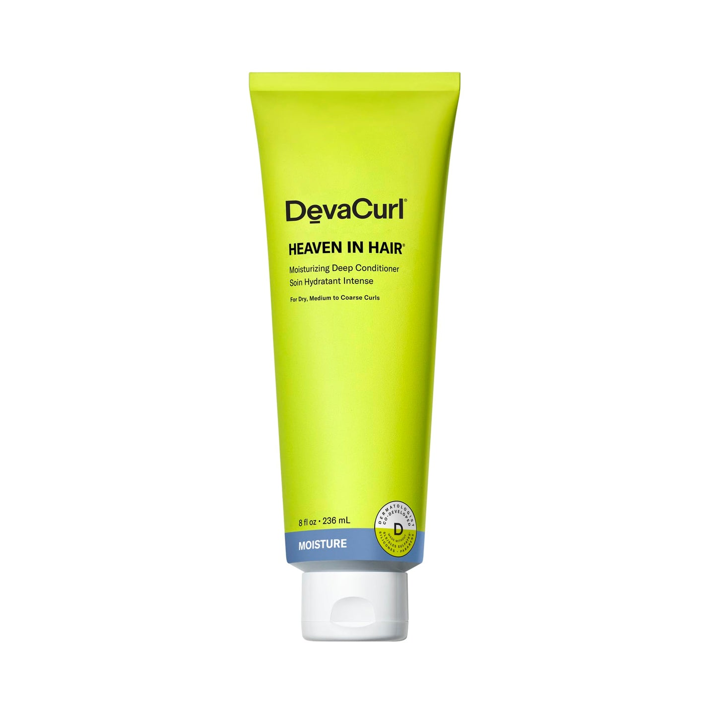 DevaCurl Heaven in Hair Moisturizing Deep Conditioner, Green Oasis, 8 fl. oz.