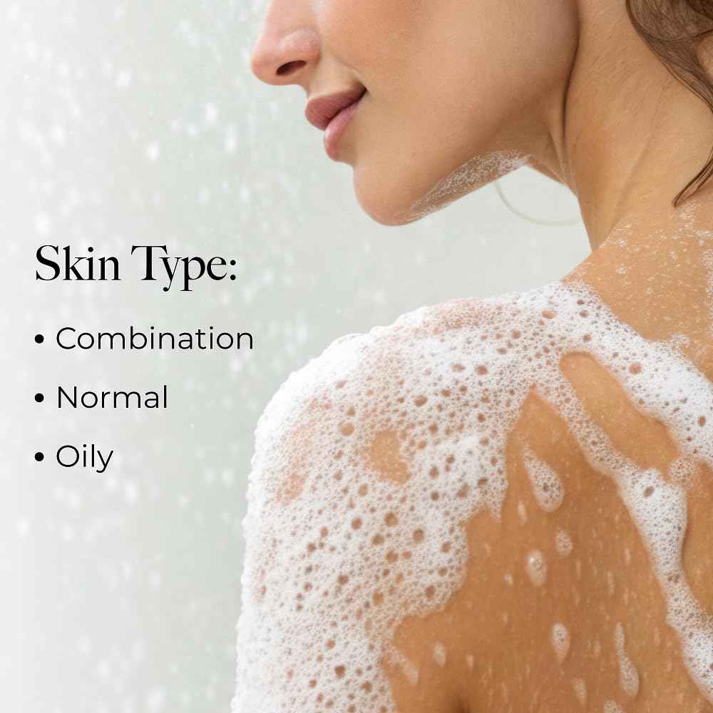 Borghese Bagno di Vita Gentle Foaming Bath & Shower Gel - Aromatherapy Hydrating Body Wash with Thyme, Chamomile & Sweet Almond Oil For All Skin Types