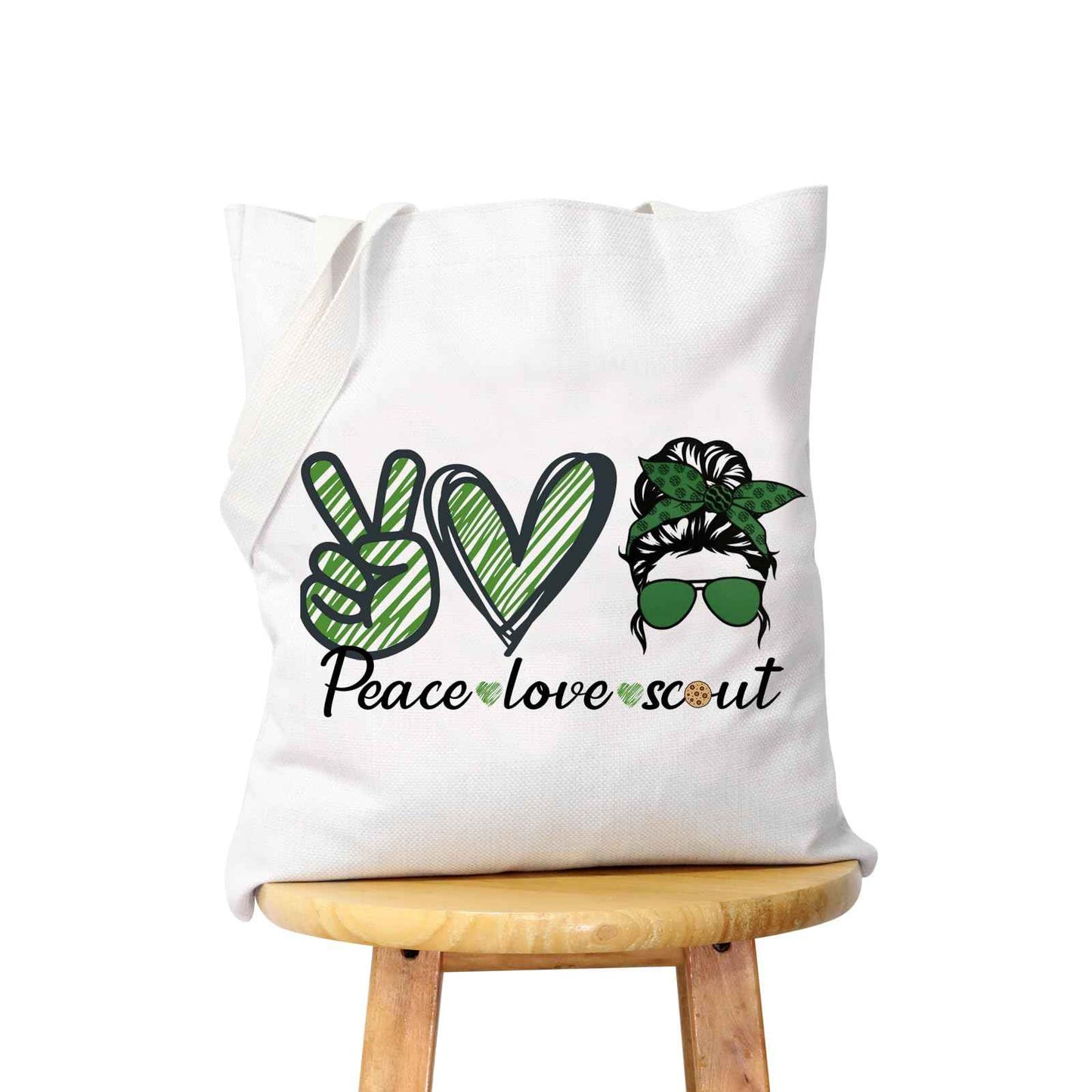 WCGXKO Makeup Bag Travel Bag For Bridging Ceremony Gift (Sco tote)