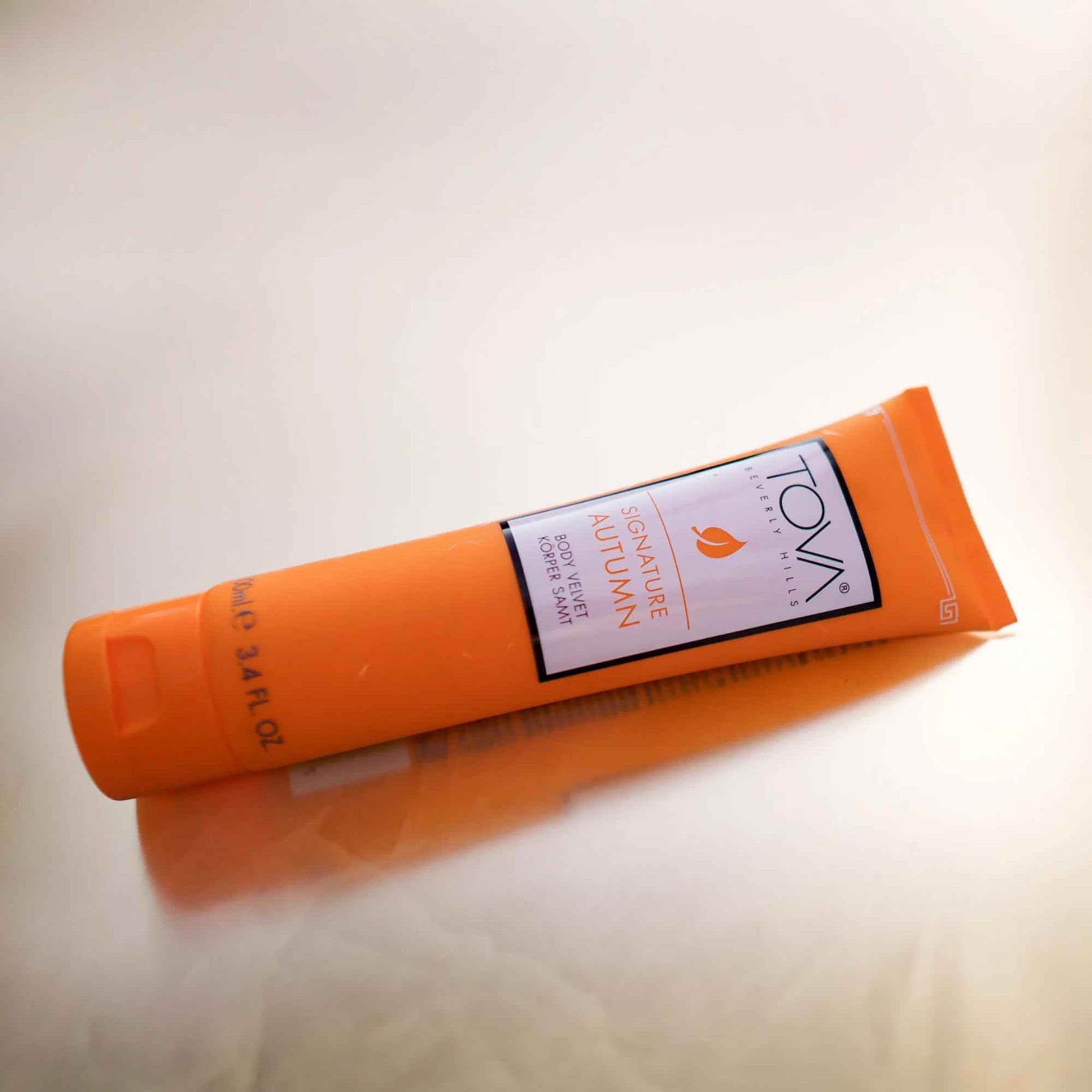 Tova Signature Autumn Body Velvet Lotion – Nourishing Botanical Body Cream for Women – Floral Amber Scent – USA-Made & Cruelty-Free – 3.4 fl oz