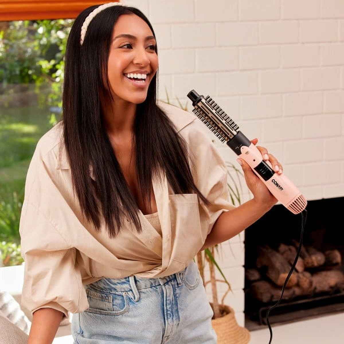 Tayshia by Conair 2-in-1 Double Ceramic Lightweight Hot Air Brush BC171TR