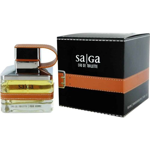Emper Saga Eau de Toilette Spray for Men, 3.4 Ounce