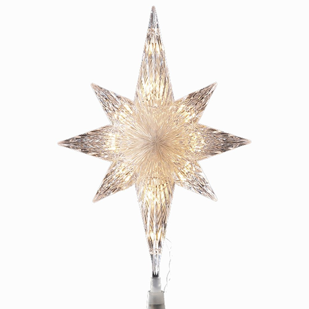 Kurt Adler UL1941C 10 Light Indoor 11-Inch Bethlehem Star Treetop