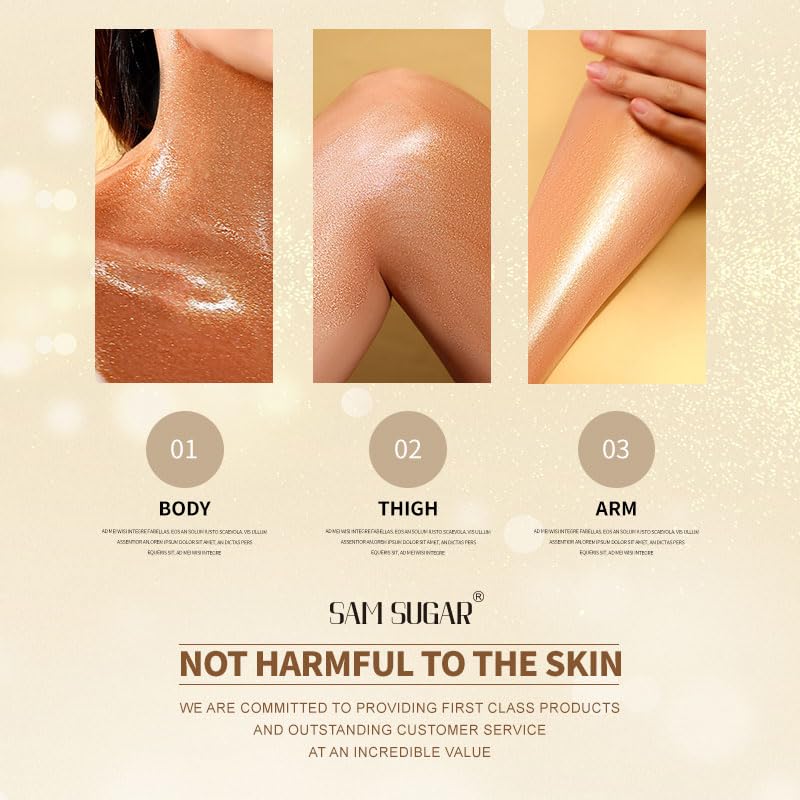 Shimmer Body Oil - Moisturizing Glow Highlighter 100ml