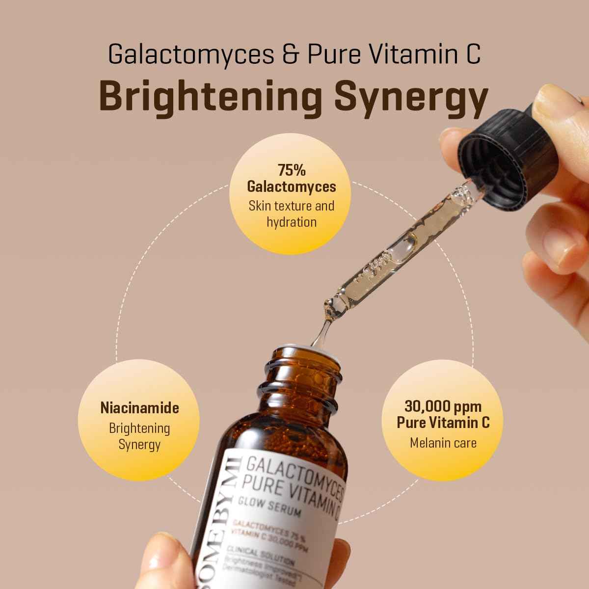SOME BY MI Galactomyces Pure Vitamin C Glow Serum & Toner