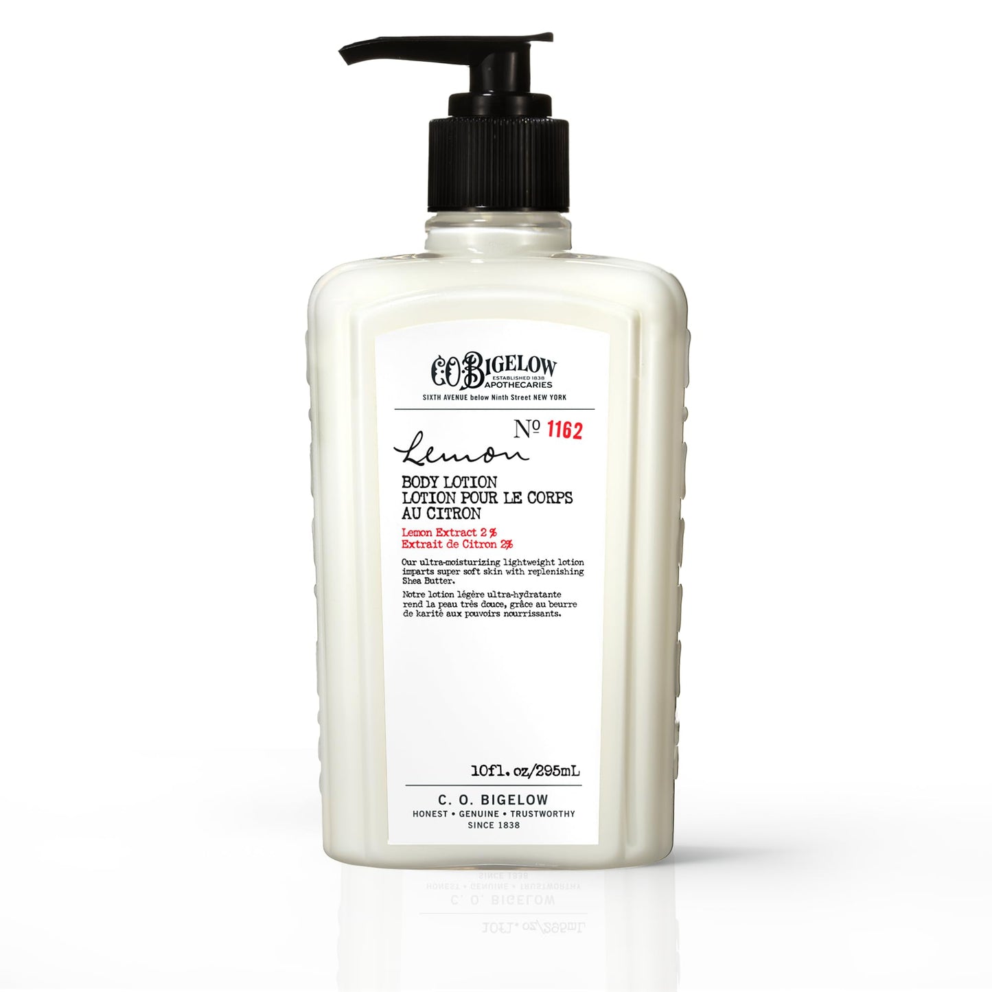 C.O. Bigelow Lemon Hand Wash No. 1142, 10 fl oz. & Lemon Body Lotion No. 1162, 10 fl oz.