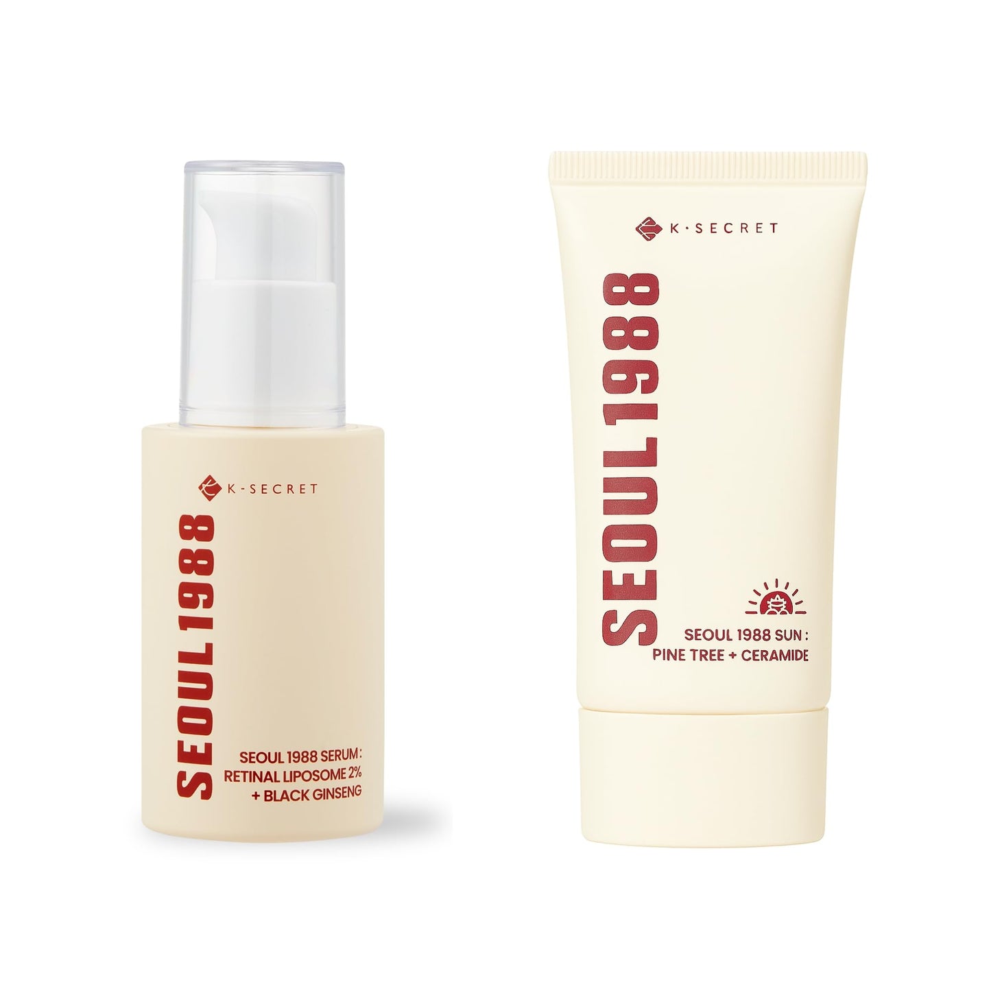 K-SECRET Seoul 1988 Retinal Serum + Sun Cream Set