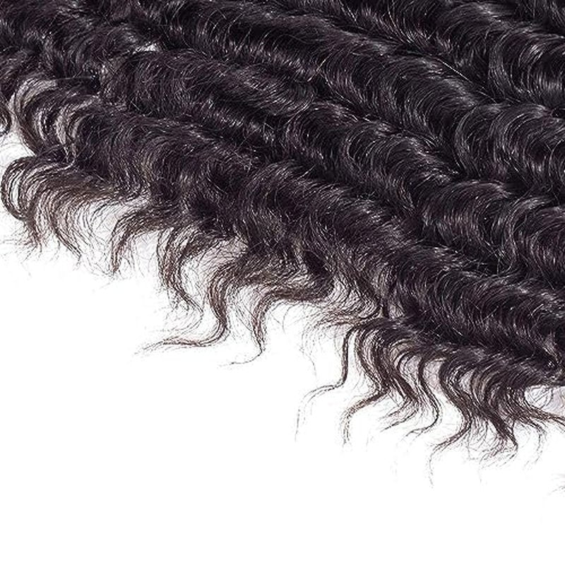 Deep Wave Human Hair Bundles 12 14 16 Inch 300g