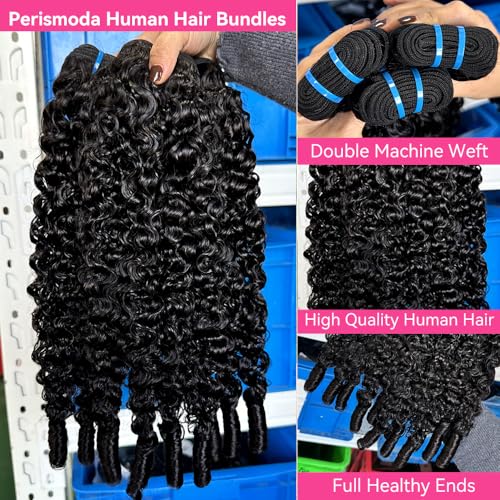 Burmese Curly Hair Bundles 16 Inch 3-Pack 12A Virgin Human Hair