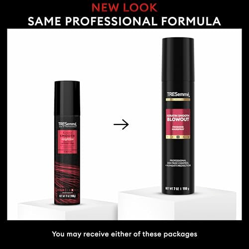 TRESemm? Anti-Frizz Finishing Spray Keratin Smooth for a Flexible Hold Weightless 7 Fl Oz