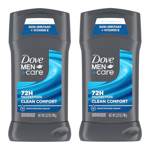 Dove Men+Care Clean Comfort Antiperspirant Deodorant Twin Pack