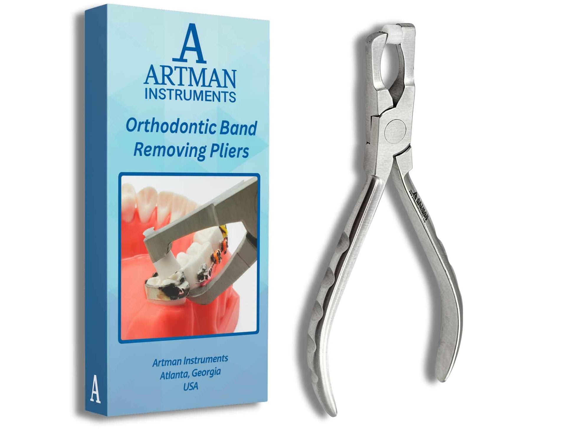 ARTMAN INSTRUMENTS Molar Band Remover Pliers – Orthodontic Braces Removal Tool – Stainless Steel, Autoclavable, Dental Braces Band Removing Pliers