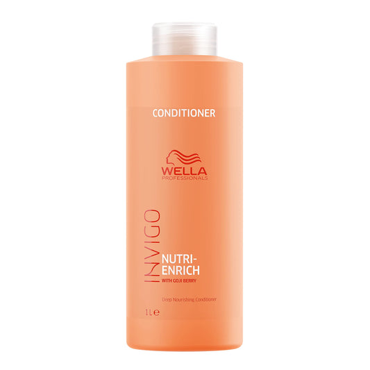 Wella Professionals Invigo Nutri-Enrich Conditioner| Deep Nourishing & Moisturizing Conditioner| For Dry & Damaged Hair| 33.8 Fl Oz