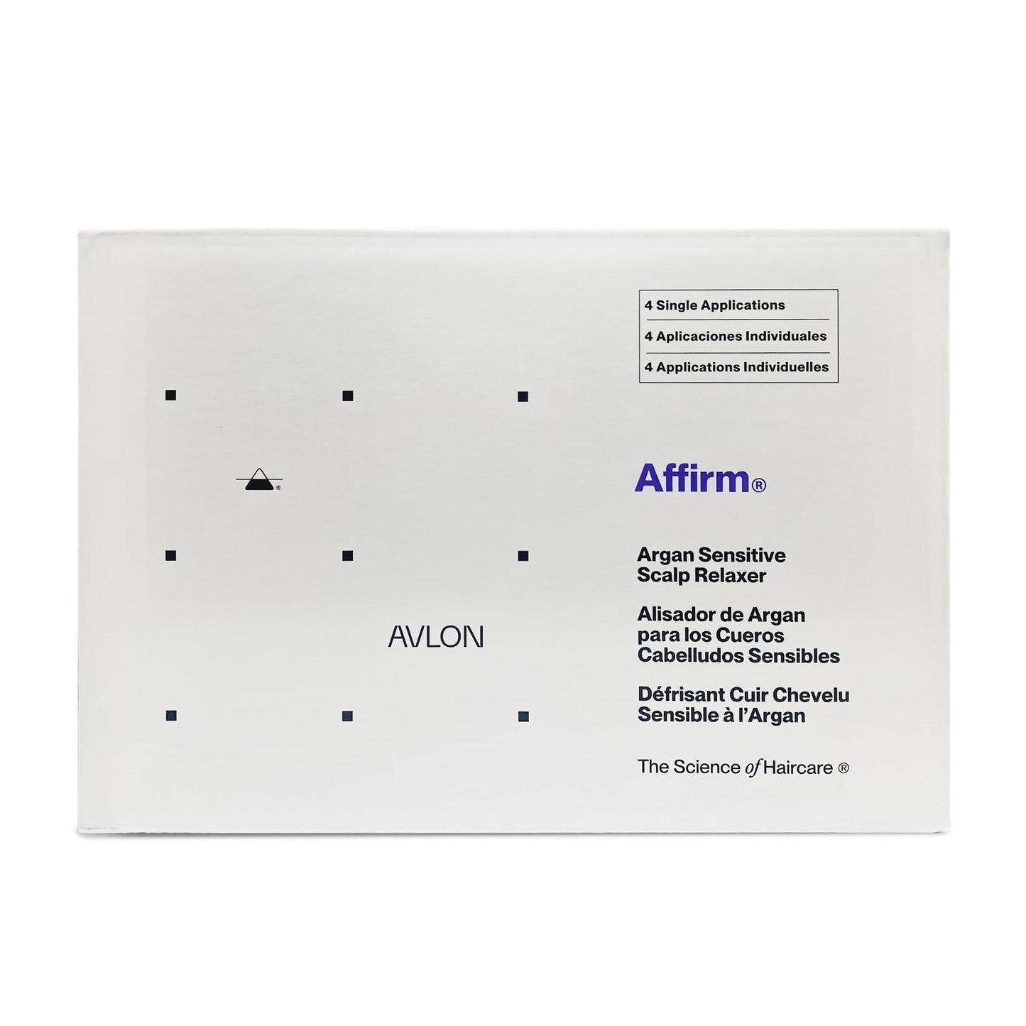 Argan Sensitive Scalp Relaxer - Alisador de Argan - 4 Single Applications