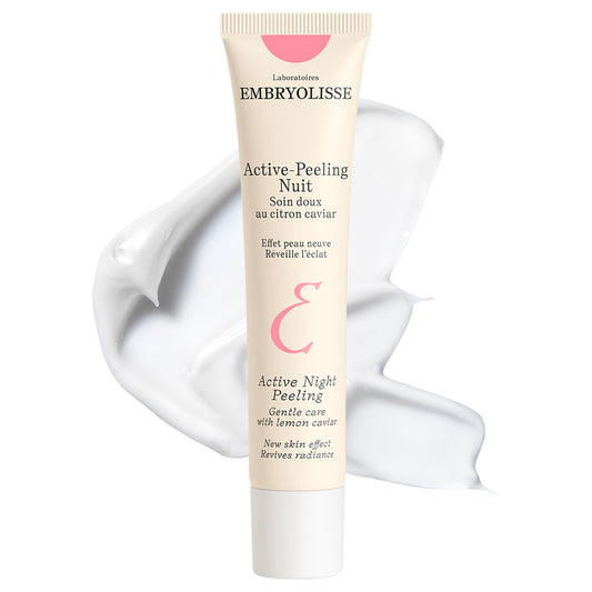 Embryolisse Active Night Peeling Treatment. Ultra Gentle Night Exfoliating Cream with Shea Butter for Radiant Skin. Leaves the Face Softer, Rejuvenated & More Radiant. 1.35 Fl Oz