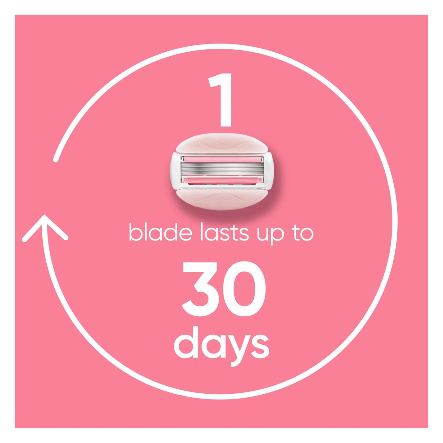 Venus ComfortGlide White Tea Women's Razor Blades, with Built-in Shave Gel Bars, 8 Razor Blade Refills