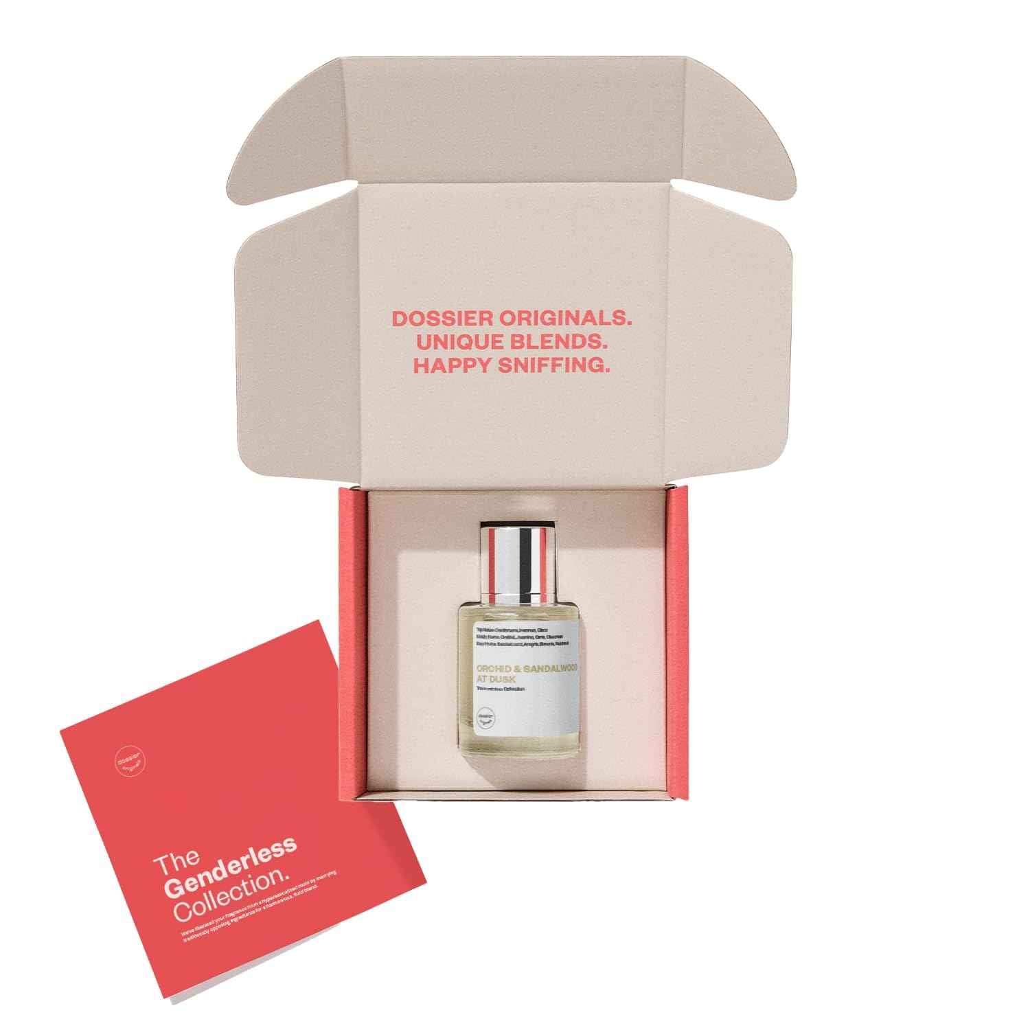 Dossier Original Eau de Parfum - Orchid & Sandalwood at Dusk - Unisex - 50 ML Long-lasting Perfume Crafted in France