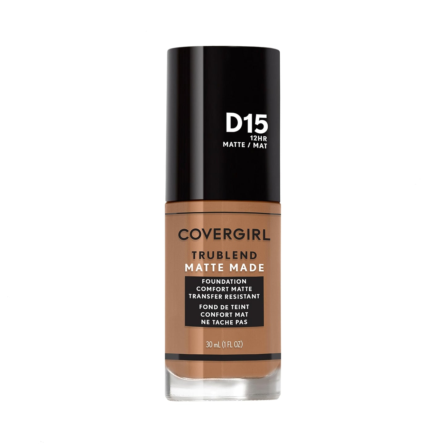 COVERGIRL TruBlend Matte Made Liquid Foundation, Warm Tawny, 1 Fl Oz (Pack of 1)