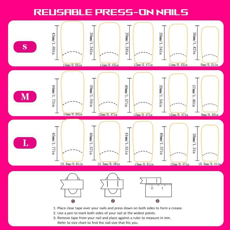 Tmani 10pc/set Extra Long Handmade Press On Nail Hot Girl's Long Ballet Square Nail Full of Diamond Glitter Decoration Fake Nails Suitable For Girls Festival Parties and Birthday Gift（238,Size-S)