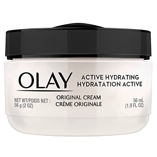 Olay Active Hydrating Cream Face Moisturizer, 2 Oz, Pack of 3